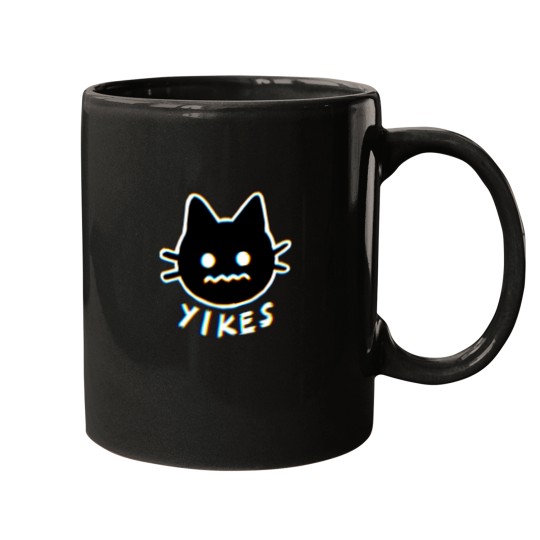 Discover Yikes Kitty Mugs