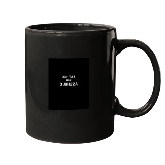 Discover Eat - Me You Asshole - 3M - Ta3 Uoy 3Joh22A - When Seen In A Mirror 6432 Mugs