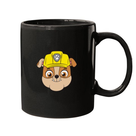 Discover Paw Patrols RUBBLE Face Long sleeve Long Sleeve Mugs