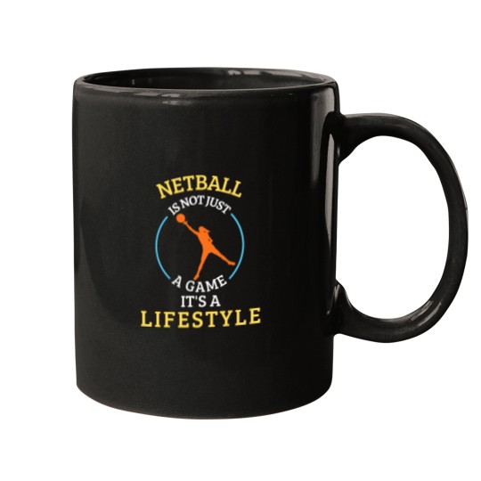 Discover Netball is not a game it's a lifestyle Mugs