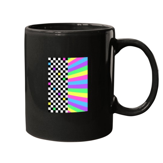 Discover Kawaii 80'S Pattern 1 Mugs