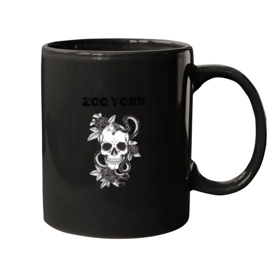 Discover Zoo York Skull Logo T Shirt Mugs