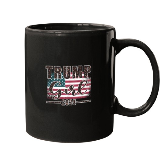 Discover Trump Girl 2024 Pro Trump Supporter for Women Leopard Print Tank Top Mugs