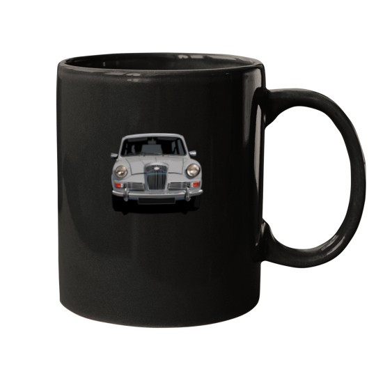 Discover Wolseley Hornet Illustration  Grey Mugs