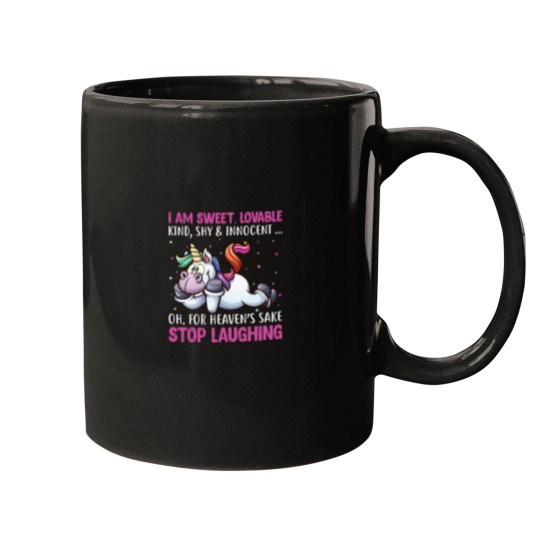 Discover Cute Funny Sarcastic Unicorns Mugs