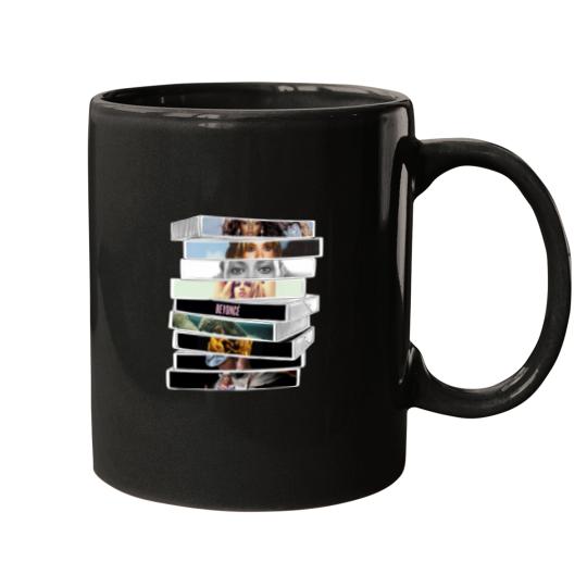 Discover Beyonce Albums Graphic Mugs