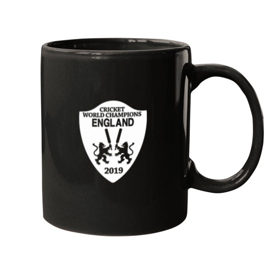 Discover England1 Cricket World Champions - Vintage1 Crest (2019) Mugs