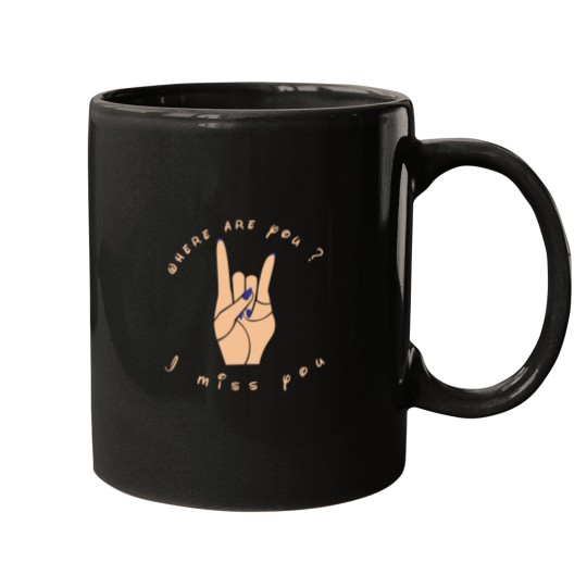 Discover Yo Where are you Rock B-182  (3) Mugs