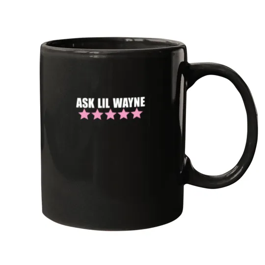 Discover Ask Lil Wayne 5 Star Mugs, Nicki Minaj Concert Mugs, Nicki Minaj Mugs