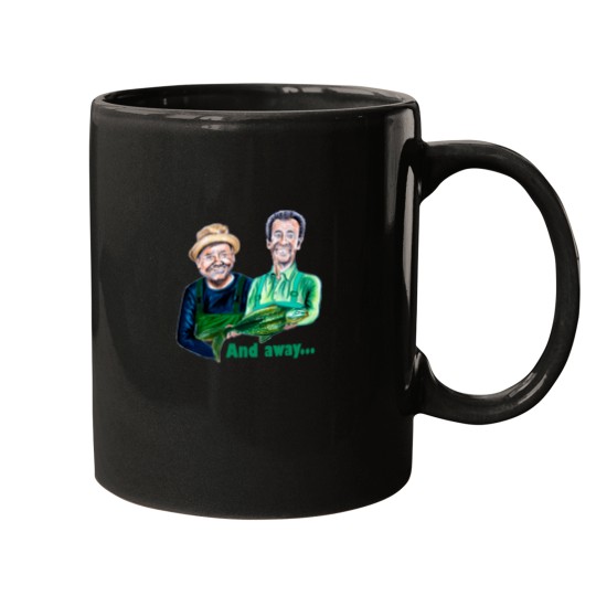 Discover Caricatures Of Bob Mortimer And Paul Whitehouse Gone Fishing Mugs