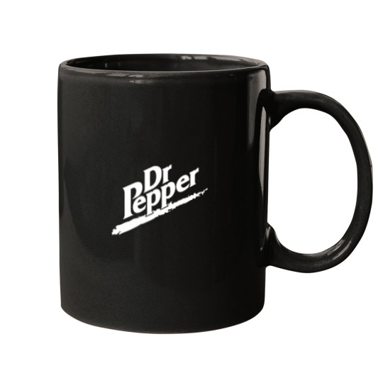 Discover Dr Pepper 90s Maroon Background Mugs
