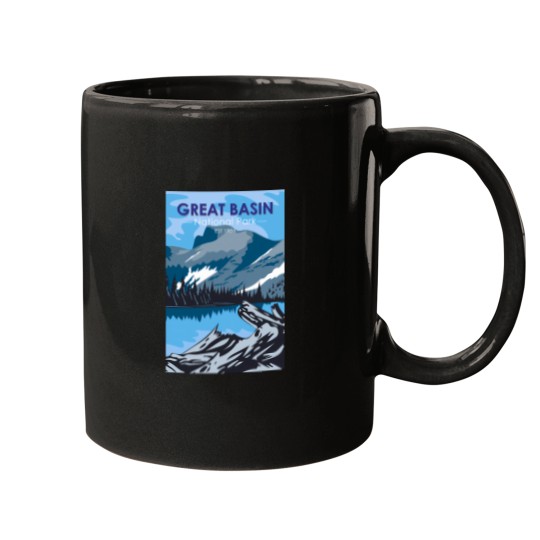 Discover Great Basin National Park Nevada Vintag e 3217 Mugs