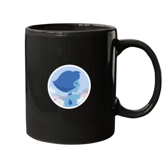 Discover Pastel Lapis Lazuli portrait Mugs