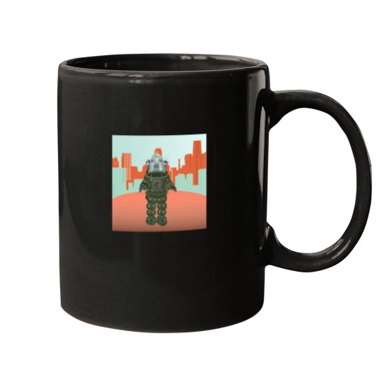 Discover Sci Fi Robot V2 Mugs