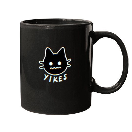 Discover Yikes Kitty Mugs