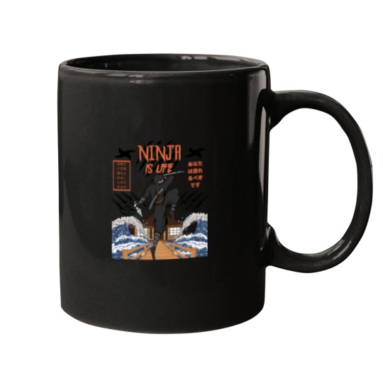 Discover Ninja Is Life Mugs