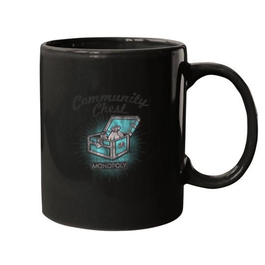 Discover Monopoly Community Chest Mugs