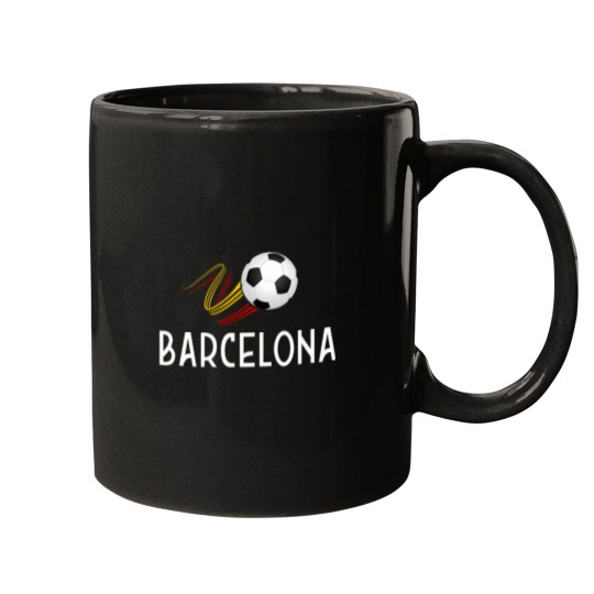 Discover Camiseta de Futbol Barcelona Espana Mugs