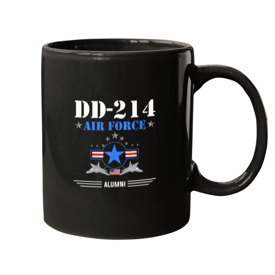 Discover Air Forcess Alumni DD214 USAF Tank Top Mugs