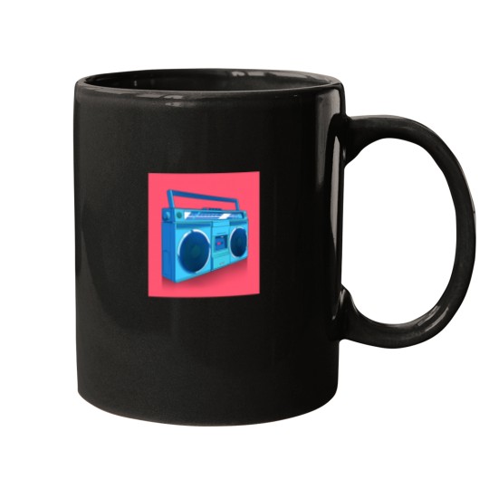 Discover 80S Boombox Mugs