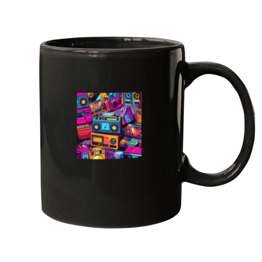 Discover 80S Boombox Pop Culture Mugs