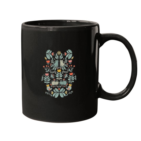 Discover Swedish Folk Cats Mugs