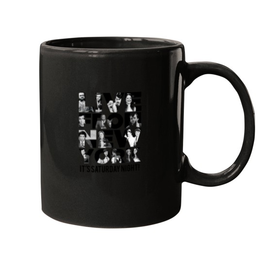 Discover Live From New York' Saturday Night Live Early Cast Mugs