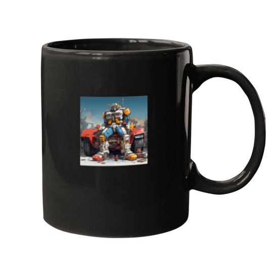 Discover 80'S Anime Robot Mechanic Mugs