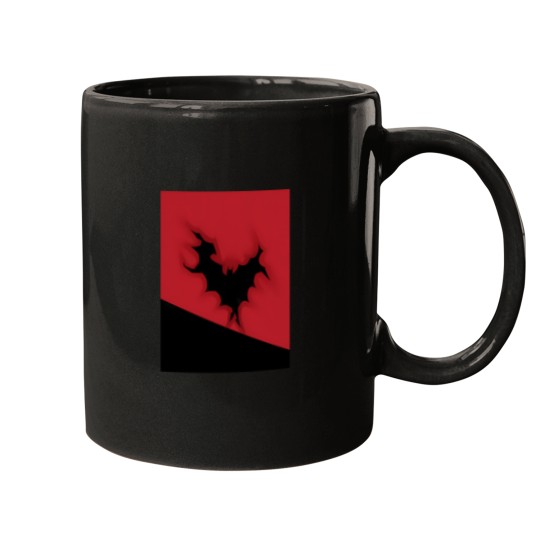 Discover A Jumping Bat  Black Mugs