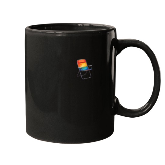 Discover Just a folding chair Mugs