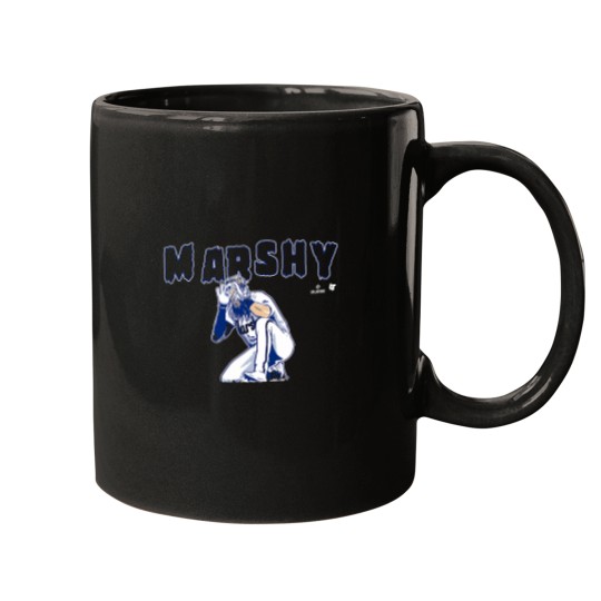 Discover Brandon Marsh Marshy philadelphiass Baseball Mugs