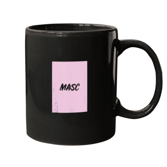 Discover Masc Streetwear Inspired Minimalist Gay Men LGBT Pride Tank Top Mugs