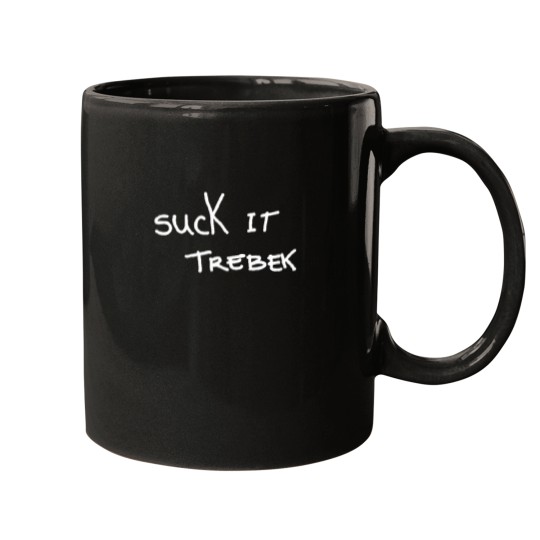 Discover Suck It Trebek Celebrity Jeopardy Mugs