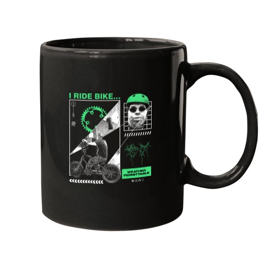 Discover I RIDE BIKE KingCobraJFS Mugs