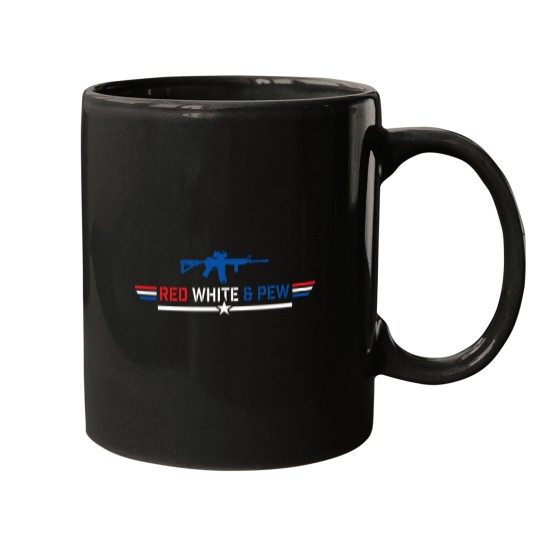 Discover Red White amp Pew Mugs