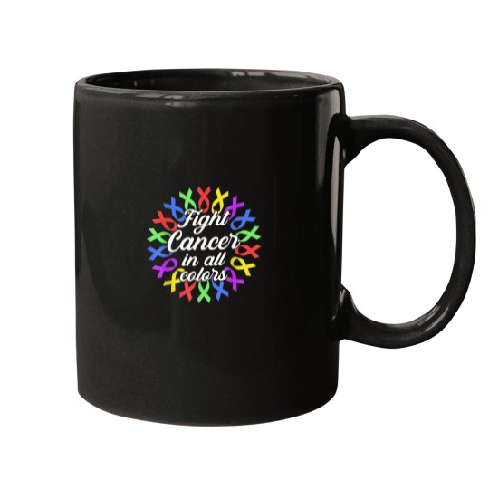 Discover Cancer Sucks in Every Color Fighter Fight Suppor Mugs