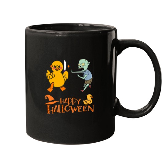 Discover Killer Rubber Duck battling Zombie Mugs