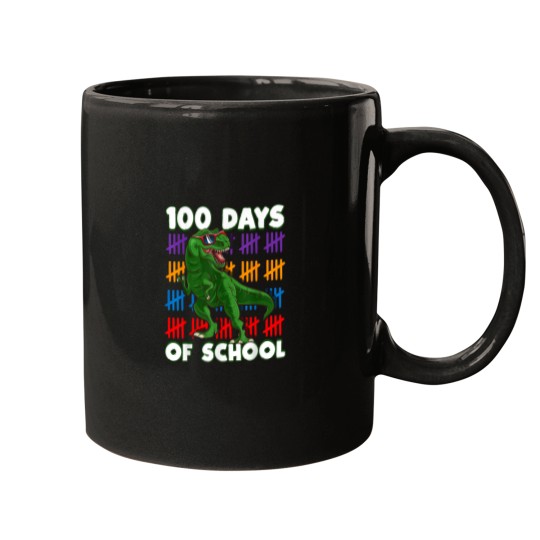 Discover 100 Days of School 100th Day Dino Mugs