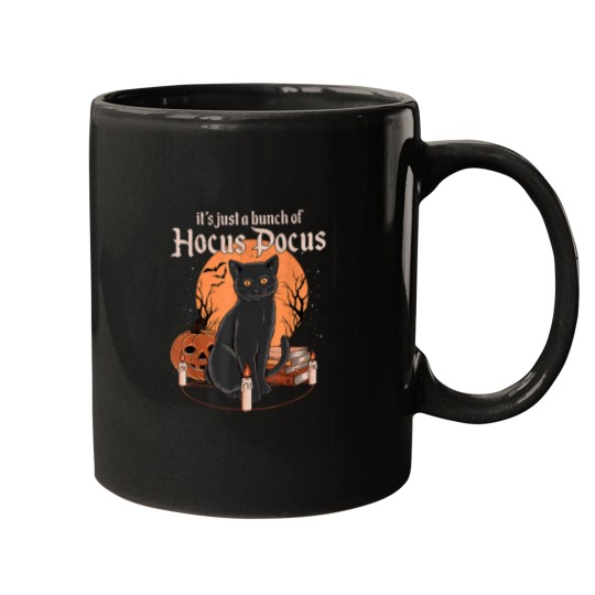 Discover Funny This cool This awesome It_s Just A Bunch Of Hocus Gift Halloween Black Catt Mugs