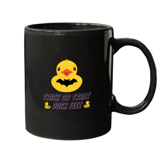 Discover Bat Rubber Ducky - Treat or Treat Duck Feet Mugs