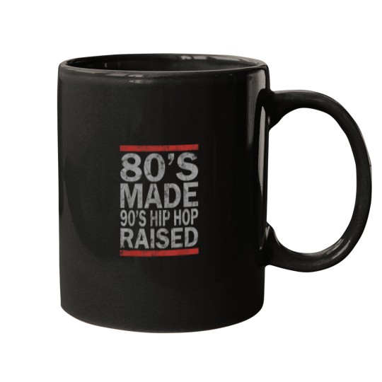 Discover 80s Made 90s Hip Hop Raised Mugs