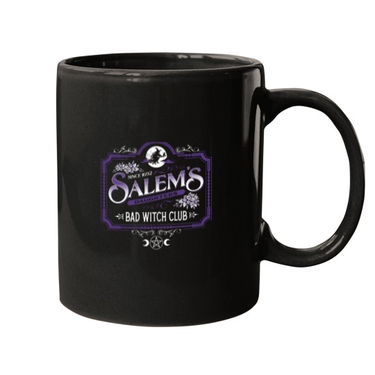 Discover Salem's Daughters - Bad Witch Club - Halloween - Spooky - Goth Mugs