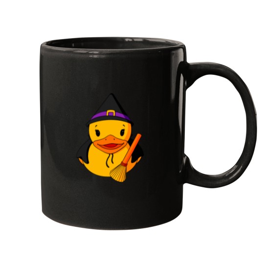 Discover Witch Rubber Duck Mugs