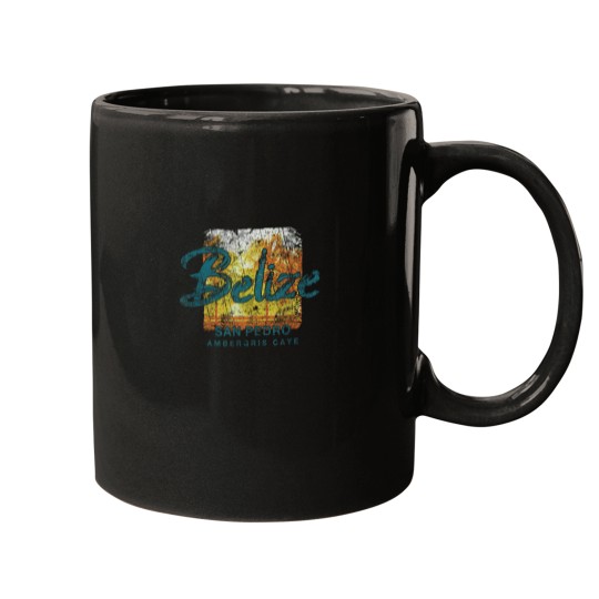 Discover Belize Ambergris Caye San Pedro Mugs