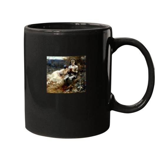 Discover The Temptation Of Sir Percival - Arthur Hackerr 1306 Mugs