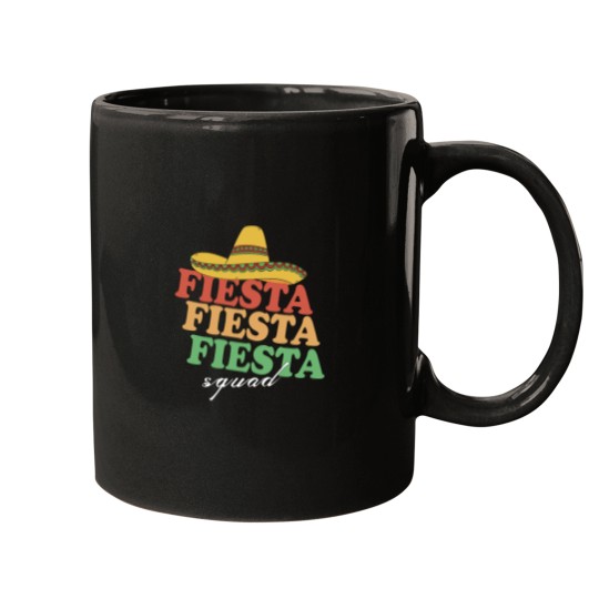 Discover Fiesta squads Cinco De Mayo Mexican Gift Mugs