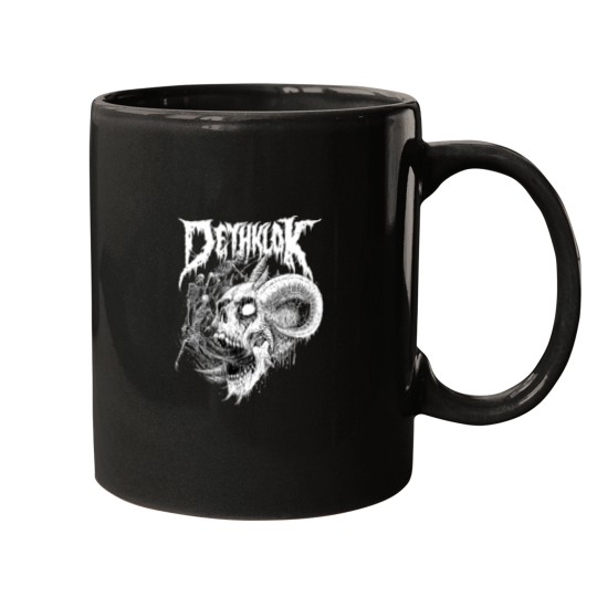Discover Dethklok Skull Head Mugs