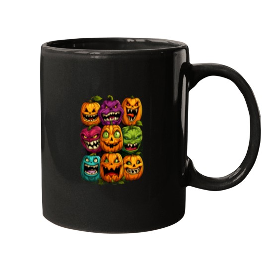 Discover Halloween Pumpkin Lamps Mugs