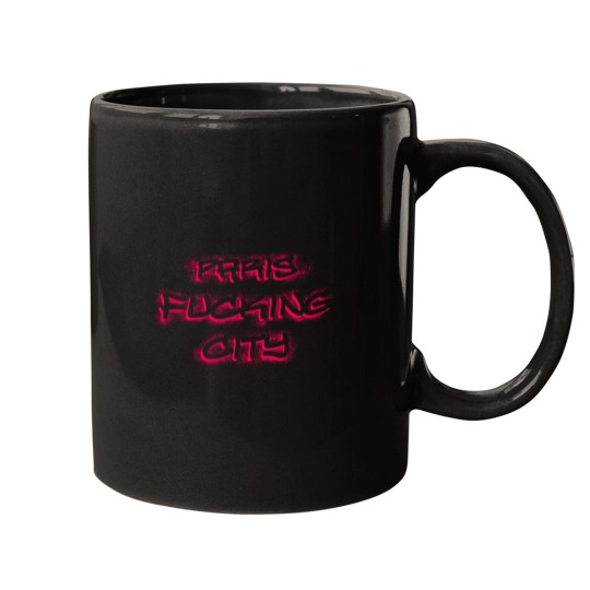 Discover Paris Graffiti Street Art Mugs
