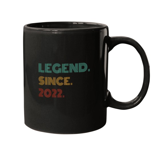 Discover Kids 2 Years Old Legend Since 2022 2nd Birthday Mugs